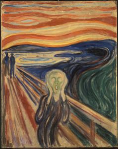Source: http://en.wikipedia.org/wiki/File:Edvard_Munch_-_The_Scream_-_Google_Art_Project.jpg This is what I feel inside.