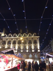 Like getting to see the Rennes Christmas at night with all the beautiful lights. Ugh, what a drag.